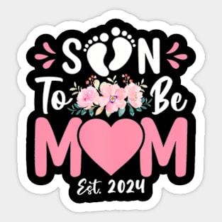 Soon To Be Mom 2024 Pregnancy Sticker